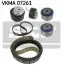 Комплект ГРМ (ремінь + ролик) CITROEN C6 JAGUAR XF I, XF SPORTBRAKE, XJ LAND ROVER DISCOVERY III, DISCOVERY IV, RANGE ROVER IV, RANGE ROVER SPORT I 2.7D/3.0D/3.0DH 07.04-03.22 SKF (VKMA07261) зображення 1