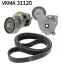 Комплект поліклинових ременів SKF VKMA 31120 Купити в Україні