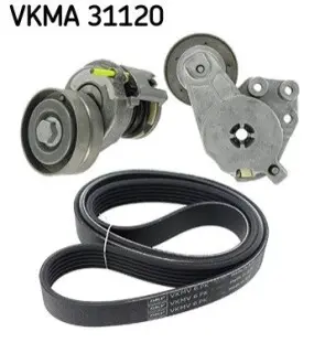 VW К-т ГРМ (ремень+2 ролика)) WV, AUDI, 1,4TSI 05-. SKF VKMA 31120 Купить в Украине