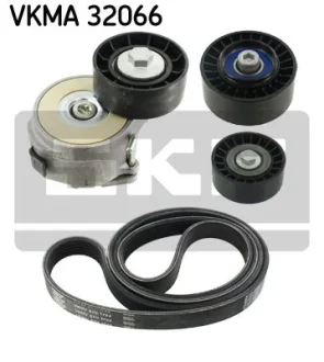 Комплект поликлинових ременів (з роликами) ALFA ROMEO 159, BRERA, SPIDER FIAT FREEMONT 2.0D 03.08-12.15 SKF VKMA32066
