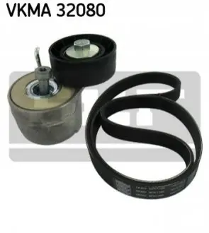 Поликлиновой ременный комплект SKF VKMA32080