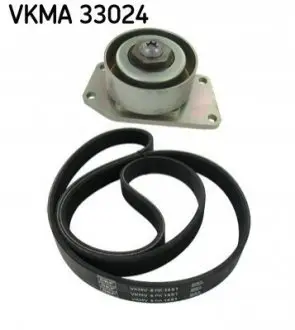 Поликлиновой ременный комплект SKF VKMA33024