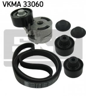 Полікліновий ремінний комплект SKF VKMA33060