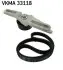 Комплект дорожных поясов SKF (VKMA33118) изображение 1