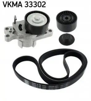Фото Комплект поліклинових ременів SKF (VKMA33302) зображення 1