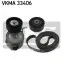 Поликлиновой ременный комплект SKF VKMA33406
