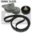 Поликлиновой ременный комплект SKF (VKMA34105) изображение 1