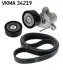 Комплект ременя генератора Ford Transit Connect 1.0 EcoBoost 13- (6PK1503) SKF (VKMA 34219) зображення 1