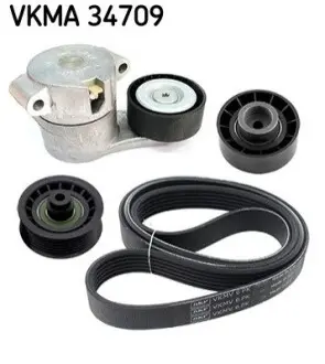 Комплект поліклинових ременів SKF VKMA 34709 Купити в Україні