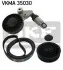 Комплект поликлинових ременів (з роликами) OPEL ASTRA G, ZAFIRA A 2.0D/2.2D 02.98-10.05 SKF VKMA35030