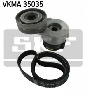 Поликлиновой ременный комплект SKF VKMA35035