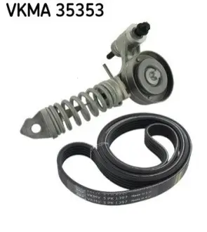 Комплект поликлинових ременів (з роликами) CHEVROLET CRUZE, ORLANDO OPEL ASTRA J, ASTRA J GTC, CASCADA, CORSA D, CORSA E, INSIGNIA A, MERIVA B, ZAFIRA C 1.4/1.4LPG 12.09 SKF VKMA35353