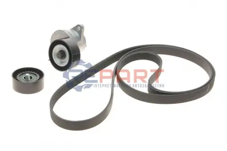 Комплект поликлинових ременів (з роликами) CHEVROLET MALIBU OPEL INSIGNIA A, INSIGNIA A COUNTRY 2.0D 07.08 SKF VKMA35359 Купити в Україні