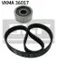 Поликлиновой ременный комплект SKF (VKMA36017) изображение 1