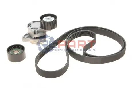 Комплект ременя генератора Renault Master/Trafic 2.5dCI 06- (+AC) (7PK1795) SKF VKMA36073 Купити в Україні