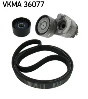 Комплект поликлинових ременів (з роликами) NISSAN PRIMASTAR OPEL VIVARO A RENAULT TRAFIC II 1.9D 03.01 SKF VKMA36077