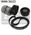 Комплект поликлинових ременів (з роликами) VOLVO S40 I, V40 1.6-2.0 07.95-06.04 SKF VKMA36123