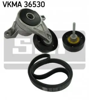 Комплект поликлинових ременів (з роликами) VOLVO 850, S70, S80 I, V70 I 2.5D 08.95-07.06 SKF VKMA36530