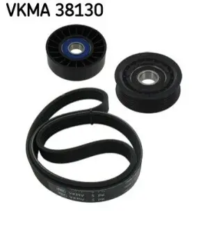 Комплект поліклинових ременів SKF VKMA38130