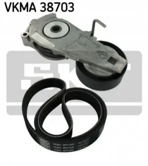 Поликлиновой ременный комплект SKF VKMA38703