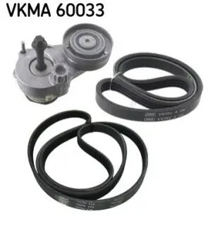 Комплект поликлинових ременів (з роликами) CHEVROLET AVEO, AVEO / KALOS, CRUZE 1.4-1.8LPG 04.08 SKF VKMA60033