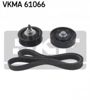 Комплект поликлинових ременів (з роликами) TOYOTA YARIS 1.0 04.99-09.05 SKF VKMA61066