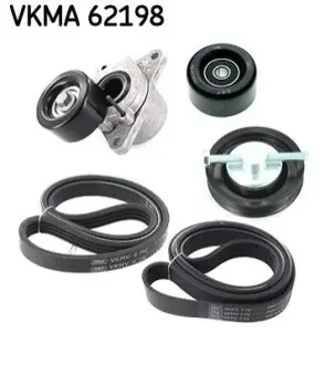 Комплект поліклинових ременів SKF VKMA 62198 Купити в Україні