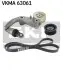 Роликовый модуль натяжителя ремня (ролик, ремень) SKF (VKMA63061) изображение 1