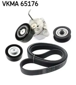 Комплект поликлинових ременів (з роликами) HYUNDAI ACCENT III, ACCENT IV, ELANTRA IV, ELANTRA V, GETZ, I20 ACTIVE, I20 I, I20 II, I30, I40 I, I40 I CW, IX20, IX35 KIA CARENS IV 1.1D-1.7D 03.05 SKF VKMA 65176 Купити в Україні