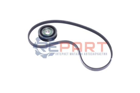 Комплект поликлинових ременів (з роликами) SUBARU FORESTER, IMPREZA, LEGACY II, LEGACY III, LEGACY OUTBACK, OUTBACK 1.5-2.5 08.92-10.12 SKF VKMA 68001 Купити в Україні
