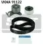 Комплект ГРМ (ремінь + ролик) TOYOTA 4 RUNNER I, CRESSIDA, CROWN, DYNA, HIACE III, HILUX IV, LAND CRUISER 2.2D/2.4D 04.80-04.95 SKF (VKMA91122) зображення 1