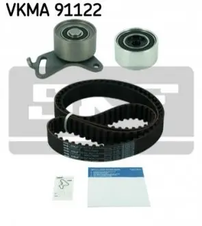 Комплект ГРМ (ремінь + ролик) TOYOTA 4 RUNNER I, CRESSIDA, CROWN, DYNA, HIACE III, HILUX IV, LAND CRUISER 2.2D/2.4D 04.80-04.95 SKF VKMA91122