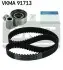 Фото Комплект ГРМ (ремінь + ролик) TOYOTA 4 RUNNER II, 4 RUNNER III, GRANVIA, LAND CRUISER, LAND CRUISER 90 3.0D 05.93-12.04 SKF (VKMA91713) зображення 1