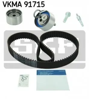 Комплект ГРМ (ремінь + ролик) LEXUS IS I, IS SPORTCROSS 2.0 04.99-10.05 SKF VKMA91715