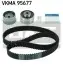 Комплект ГРМ (ремінь + ролик) MITSUBISHI PAJERO PININ I 2.0 10.00-06.07 SKF VKMA95677