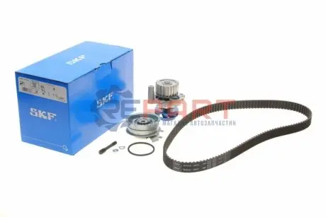 Фото 1 — Комплект ГРМ + помпа Skoda Fabia/Octavia/VW Caddy/Golf/Passat/T5 2.0/2.4D 99- (23x138z)(VKPC 81620) SKF (VKMC011132) Фото Комплект ГРМ + помпа Skoda Fabia/Octavia/VW Caddy/Golf/Passat/T5 2.0/2.4D 99- (23x138z)(VKPC 81620) SKF (VKMC011132) зображення 1