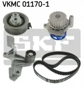 Фото Комплект ГРМ + помпа Skoda Superb/VW Passat B5.5 00-10 (23zx150z) SKF (VKMC011701) зображення 1