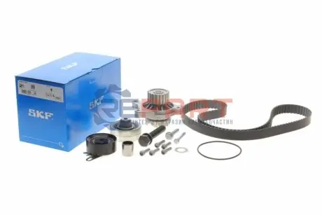 Фото Комплект ГРМ + помпа VW Crafter 2.5TDI, 65-120kw, 06-13, (141x26) SKF (VKMC01244) зображення 1