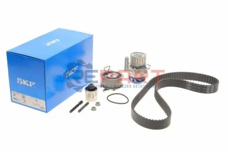 Фото Комплект ГРМ + помпа VW Caddy III 1.9/2.0SDi 04-/T5 1.9TDi 03- (30x120) SKF (VKMC012502) зображення 1