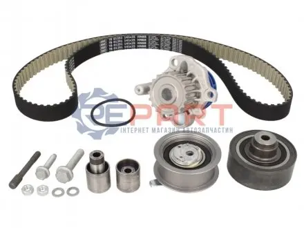 Фото 1 — Комплект ГРМ + помпа Audi A3/Skoda Octavia/VW Caddy/Golf/Polo/Seat 1.9TDi/SDI 95-05 (141x25) SKF (VKMC01251) Фото Комплект ГРМ + помпа Audi A3/Skoda Octavia/VW Caddy/Golf/Polo/Seat 1.9TDi/SDI 95-05 (141x25) SKF (VKMC01251) зображення 1