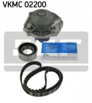 Набор ГРМ, пас+ролик+насос SKF VKMC02200