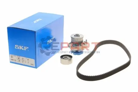 Фото Комплект ГРМ + помпа Fiat Doblo/Fiorino 1.2-1.4 01- (22x129z) (VKPC 82251) SKF (VKMC02206) зображення 1