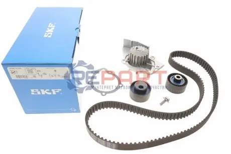 Комплект ГРМ + помпа Citroen Berlingo/Jumpy 1.9D 98-15 (25x140) SKF VKMC03244 Купити в Україні