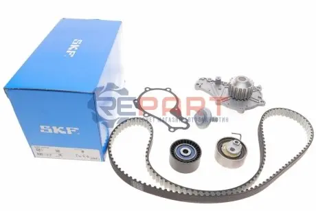 Комплект ГРМ + помпа Citroen Berlingo/Peugeot Partner 1.6 HDi 08- SKF VKMC03318 Купити в Україні