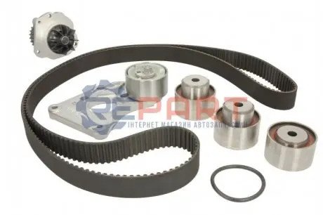 Комплект ГРМ (ремінь + ролик) (EN) no water pump CITROEN C5 I, C5 II, C5 III, C6, C8, XM FIAT ULYSSE LANCIA PHEDRA PEUGEOT 406, 407, 607, 807 RENAULT AVANTIME, CLIO II, LAGUNA I 2.9/3.0 03.97 SKF VKMC039022