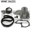 Водяний насос + зубчастий ремінь VKMC04221