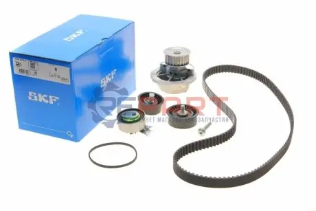 Фото Комплект ГРМ + помпа Opel Astra G/Vectra/Combo 1.6 05-/Skoda Fabia 1.4 04-07 (20x162z)(VKPC 85211) SKF (VKMC051562) зображення 1