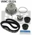 Комплект ГРМ (ремінь + ролик + водяний насос) OPEL ASTRA G 2.0 02.98-01.05 SKF VKMC05224