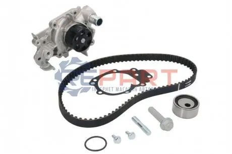 Фото 1 — Водяний насос + зубчастий ремінь SKF (VKMC06010) Фото Водяний насос + зубчастий ремінь SKF (VKMC06010) зображення 1