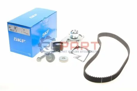 Комплект ГРМ + помпа Renault Kangoo/Laguna/Megane/Scenic/Duster/Nissan 1.5dCi 09- (123x27) SKF VKMC061343 Купити в Україні